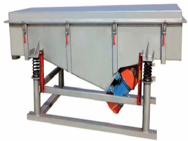 Linear vibrating screen