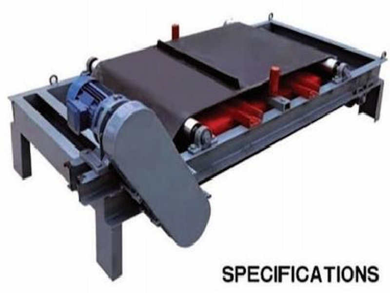 Belt type iron remover