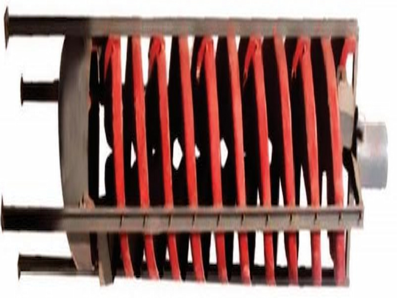 Experimental spiral chute