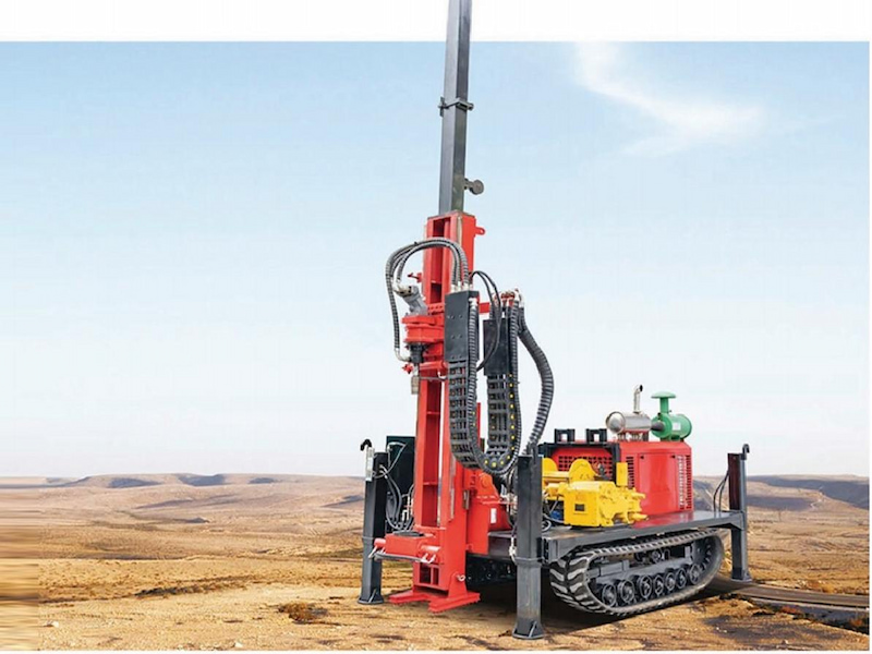 Geological core drilling rig